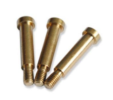 China Durable Hot Sale Nylon Trim Nut Bracket Brass Pogo Knurled Screw Brass Pin Connector Brass Customized for sale