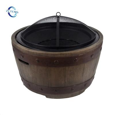 China MgO Firepits Fire Pit Outdoor Wood Burning Garden Stocked Magnesium Oxide for sale