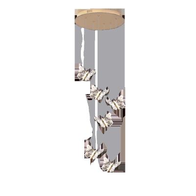 China Modern Manufacturer Nordic Decoration Style Butterfly Shape Led 4W Hotel & Home Pendant Lights &Chandelier for sale