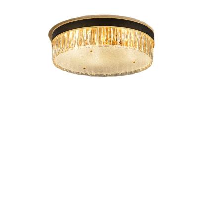 China Factory Supply Contemporary Round Chandelier Crystal Lights Lighting Modern Pendant Lights Ceiling Lamp for sale