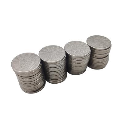 China Wholesale Custom Customized Game Machine Laundry Amusement Token Coin Metal Arcade Token Coins for sale