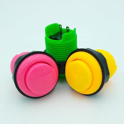 China 2019 hot sale plastic push button switch green push button for sale