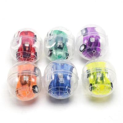 China Wholesale Car Capsule Display Case Transparent United Capsule Toy For Vending Machine for sale