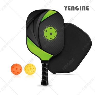 China Yengine Graphite Pickleball Paddle 10mm Honeycomb Core Carbon Fiber Pickleball Racket 