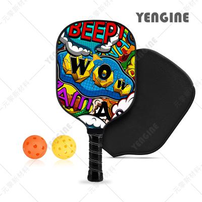 China Yengine Graphite Pickleball Paddle Carbon Fiber 10mm Honeycomb Core Pickleball Racquet Lightweight High Quality 2040*1#carbonfiber#rts Wow for sale