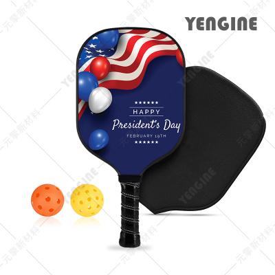 China Yengine Graphite Pickleball Paddle Carbon Fiber 10mm Honeycomb Core Lightweight President Pickleball Racket 