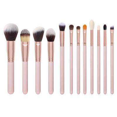 China Angular Blush Wholesale Individual Beauty Makeup Brush Own Brand Make Up Brush Professional Makeup Brush Set for sale