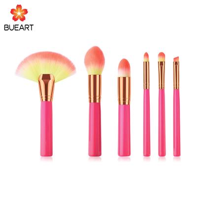 China Angular blush Amazon brush makeup 2019 your own brand wholesale rose color makeup brush professional cosmetic beauty best for sale