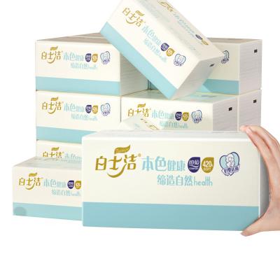 China Who respects the environment; flexible wood pulp direct selling with strong water absorption raw material facial tissue for sale