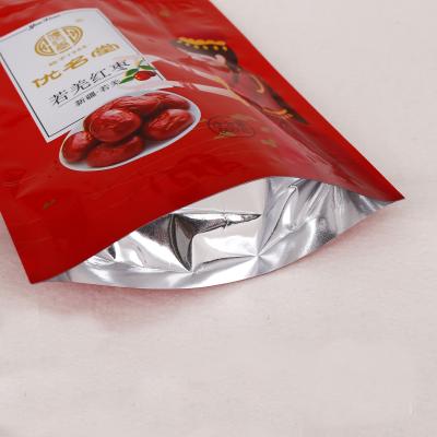 China Food Grade Customized Moisture Proof Printed Stand Up Plastic Foil Powder Packaging Bag Mylar Zipper Doypack for sale