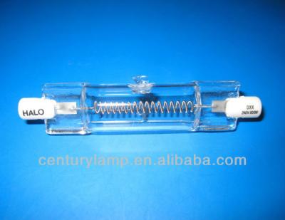 China Quartz DXX Glass Halogen Lamp 800W for sale