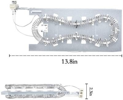 China Hotel 3387747 Drier Heating Element Replacement Part Compatible For WP3387747VP AP6008281 WP3387747 W11045584 for sale