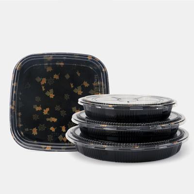 China Hot Sale Disposable Plastic Luxury Gift Wholesale Food Grade Sushi Box for sale