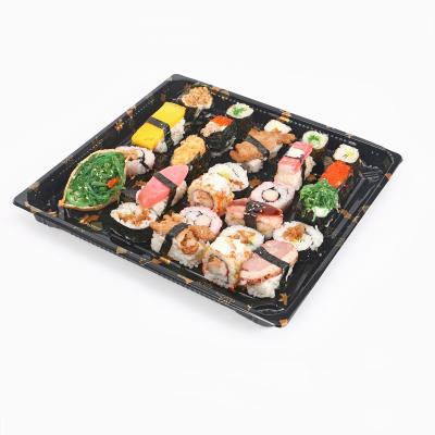 China Good Quality Disposable Universal Cheap Food Sushi Modern Packag Box Container for sale