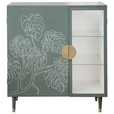 China (Others)Wholesale Custom High Quality Adjustable Tortoise Leaf Sideboard Cheap Home Wooden Cabinets for sale