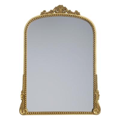 China CLASSIQUE 2021 New Design Best Selling French Hotel Wall Decor Mounted Wood Mirrors for sale