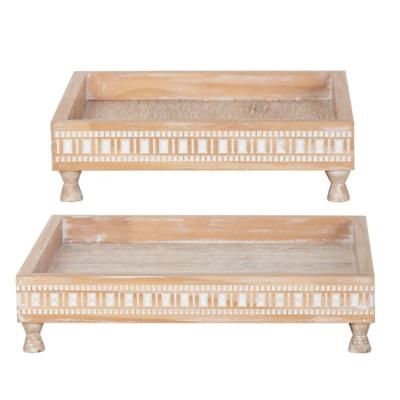 China Good Price Sustainable Product 2021 New Custom Euro Wooden Pallets Suitable For Afternoon Tea Decoration for sale