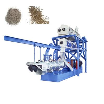 China Make 5-7t/h animal feed fish feed production line fish feed sinking production line automatic fish feed pellet machine for sale