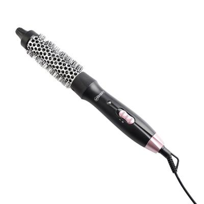 China Widely Used Ionic Special Design Brush Hair Straightener Electric Hot Comb 25W for sale