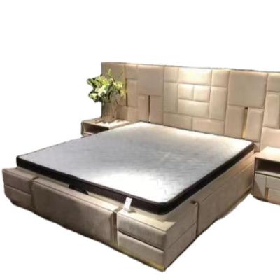 China Other Home Hot Sale Luxury Bed Sets Living Room Furniture Whole Sale Double Bed for sale