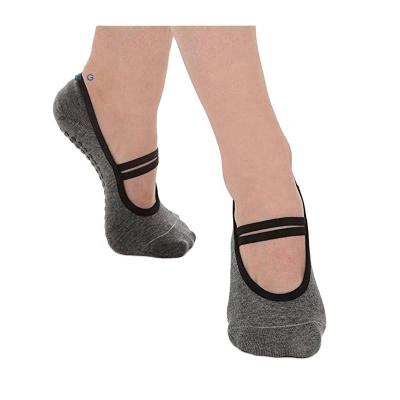 China Wholesale High Quality Fashion AJ1889 Anti Slip Women Non Slip Straps Yoga Pilates Bangs With Grips for sale