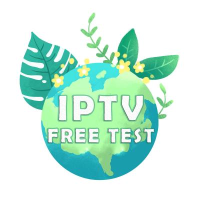 China 4K Android tv box free iptv subscription 1year m3u list trial iptv reseller panel for sale