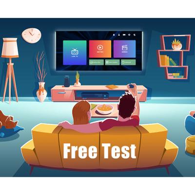 China best IPTVM3U 4K 2022 Android Smart TV Box Best IPTV Subscription Free 24 Hours Trial For 12 Months for sale