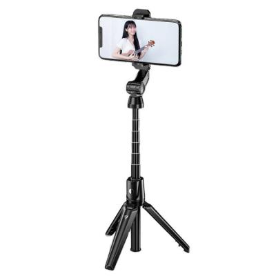 China Camera Remote Control Lightweight Collapsible Stand Holder Fold Selfie Stick Phone Selfie Stick Phone Flexible Selfie Stick With Tripod for sale