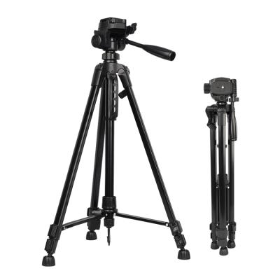 China PORTABLE Professional Live Broadcast Dslr Cellphone Video Camera 3520 Tripod Stand for sale