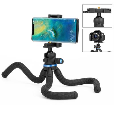 China PORTABLE Tripod Stand Rugged Adjustable Waterproof Phone Compatible With Camera Selfie Holder for sale