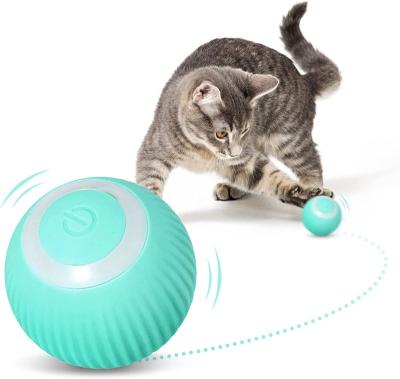 China Viable Interactive Rechargeable Cat Ball Toys for Indoor Cats Kitten Kitty Exercise for sale