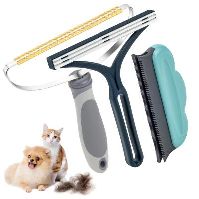 China 2023 Viable New Portable Dog Cat Fur Hair Remover Rake For Car Carpet Cover Mat Cloth for sale