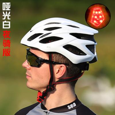 China Factory Outlet Size Shock Resistant Customized Waterproof Head Protect Light Bike Bicycle Accessory Helmet With LED Light for sale