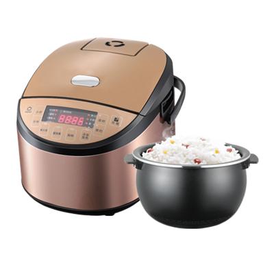 China Commercial Smart Portable Home Kitchen Appliances 5L Digital Function Electric Rice Cooker Low Sugar Multicooker for sale