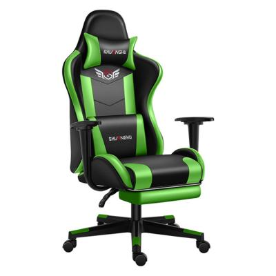 China Cheap Scorpion (Size) High Silla RGB Computer Gamer Adjustable Back Foldable Leather Racing Gaming Chair for sale