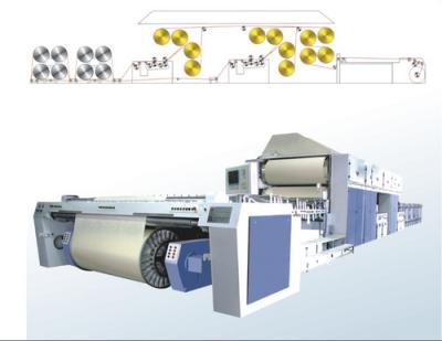 China Textiel Wevende Machine, die Machine met Vier rangschikken die drukken Te koop