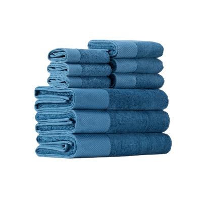 China 100% High Quality Compressed Towel Set Ultra Soft Comfortable Feeling Cotton Hand Towel Hotel Towel Set for sale