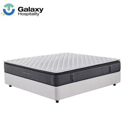 China Foldable Best Mattress Hotel Message King Size Bed Mattress 5 Star Memory Foam for sale