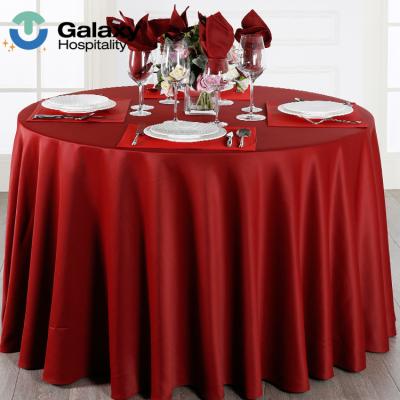 China Poly Waterproof High Quality Wedding Decoration Banquet China Tablecloth Table Cover Set for sale