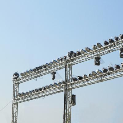 China Aluminum Alloy 6061-T6 Aluminum Alloy Stage Truss System Design Lighting Flat Truss 450 Mm Factory Price for sale