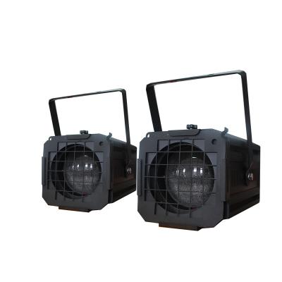 China Theme Park LED Spotlights Stage Lights Warm White Cold White Lights DMX Manual and Fresnel Rotating Spotlight/Lights for Church Concert for sale