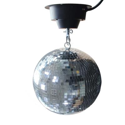 China 10cm silver mirror ball with7mm facet mirror ball 10cm 7x7mm mirror chips for home party 2'4'6'8'12' for sale