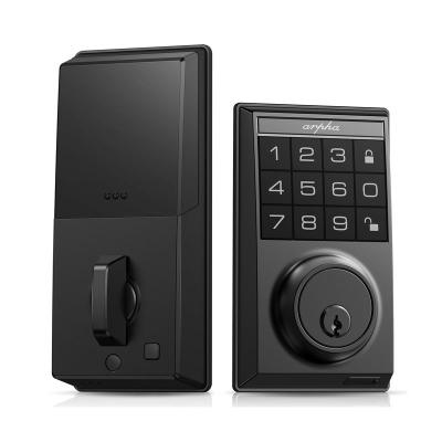 China Arpha D100 Us Standard Deadbolt Indoor Cylinder Smart Lock App Control Luxury Smart Locks 50 Groups for sale