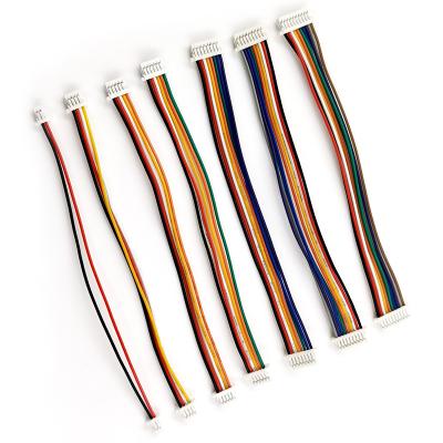 China PCB SH1.0 Shipping and Handling 1.0mm 2/3/4/5/6/7/8/9/10 Pin Female and Female Connector with Cable Length 10cm 28AWG for sale