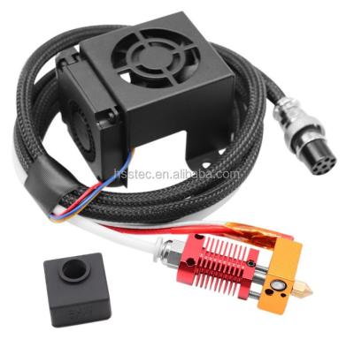 China 3D Printer Accessories MK8 Extruder Hot End Kit With Fan Suitable For Full Nozzle CR-10/10S Kit MK8 Extruder Hot End Kit With Fan for sale