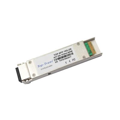 China FTTX XFP module 10G Tx 1550 / Rx 1490 compatible finisar 80 kilometer bidi SFP optical transceiver for sale