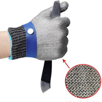 China Food Grade Food Grade Cut Proof Gloves Stainless Steel Gloves Anti Butcher Cut Resistant Gloves for sale