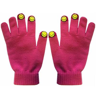 China Winter Women E-touch Soft Cute Screen Touch Glove Smart Finger Touch Gloves for sale