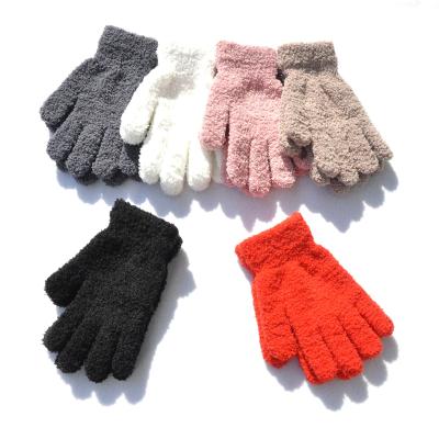 China Keep Warm Colorful Lady Snowbound Knit Glove Toddler Scarf Antifreeze Guante Antifreeze Gloves Cute Unisex Skaters Stylish Colorful Gloves for sale