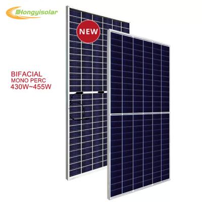 China Hongyi 430w 435w 440w 445w 450w 455w solar panel system solar focos con flexible solar panels 540w solar panel for sale